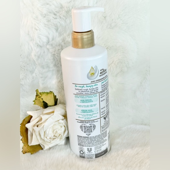 New with tags DOVE BODY LOVE EXFOLIATE AWAY CLEANSER w/AHA SERUM +Exfoliants - Picture 3 of 4